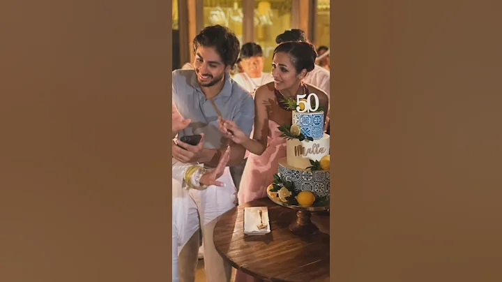 Malaika Arora ka classy birthday bash  ✨ #youtubefeed #viral #shorts #trending #malaikaarora