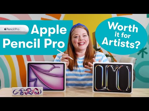 Hands-On with Apple Pencil Pro in Procreate, Adobe Fresco, and more - Is it  worth it for artists?