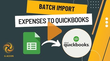 Import Expenses into QuickBooks in Bulk from Google Sheets