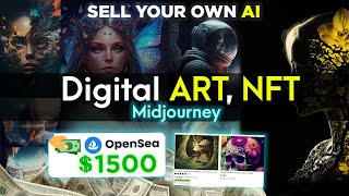Make 1500$ by selling your own AI-generated NFT and Digital Art in OpenSea : A Step by Step guide screenshot 2