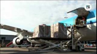 Hulpgoederen Afrika via Schiphol