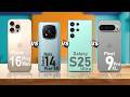 iPhone 16 Pro Max VS Xiaomi Redmi Note 14 Pro+ 5G Global VS Samsung Galaxy S25 Ultra VS Pixel 9