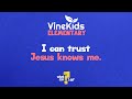 I Can Trust Jesus Knows Me | #whatcanido Week 2 #vinekids Weekly #elementary #biblelessonsforkids