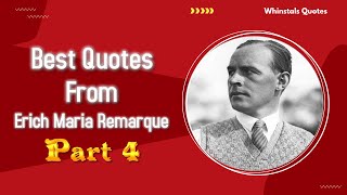 10 Best Quotes From Erich Maria Remarque - Part 4 screenshot 5