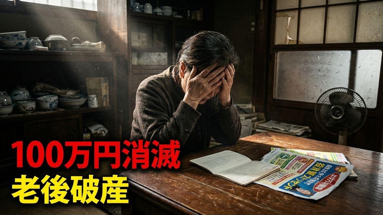 老後資金700万が消える？72歳独身女性を襲う「出費地獄」と罠