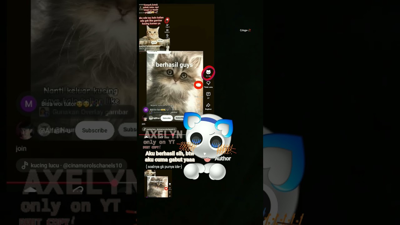 დ .•*””*• #axelyn #emojicat #duet •*””*•.დ