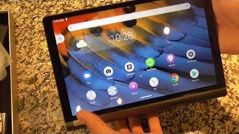 Lenovo Yoga Smart Tab Unboxing and Setup
