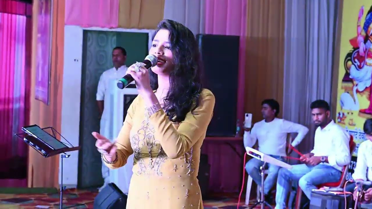 shyam teri bansi  @gulsaxena4823 @stageshow #saraswaipuja #hindufestival #bhaktisong  #krishnasong