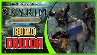 Skyrim Anniversary Edition (PC) Druida #8 - Montaria do Cervo e pegando os pets!