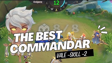 Mastering Magic Chess: Best commandar vale skill 2 ‼️Still Op in 2024✅✅