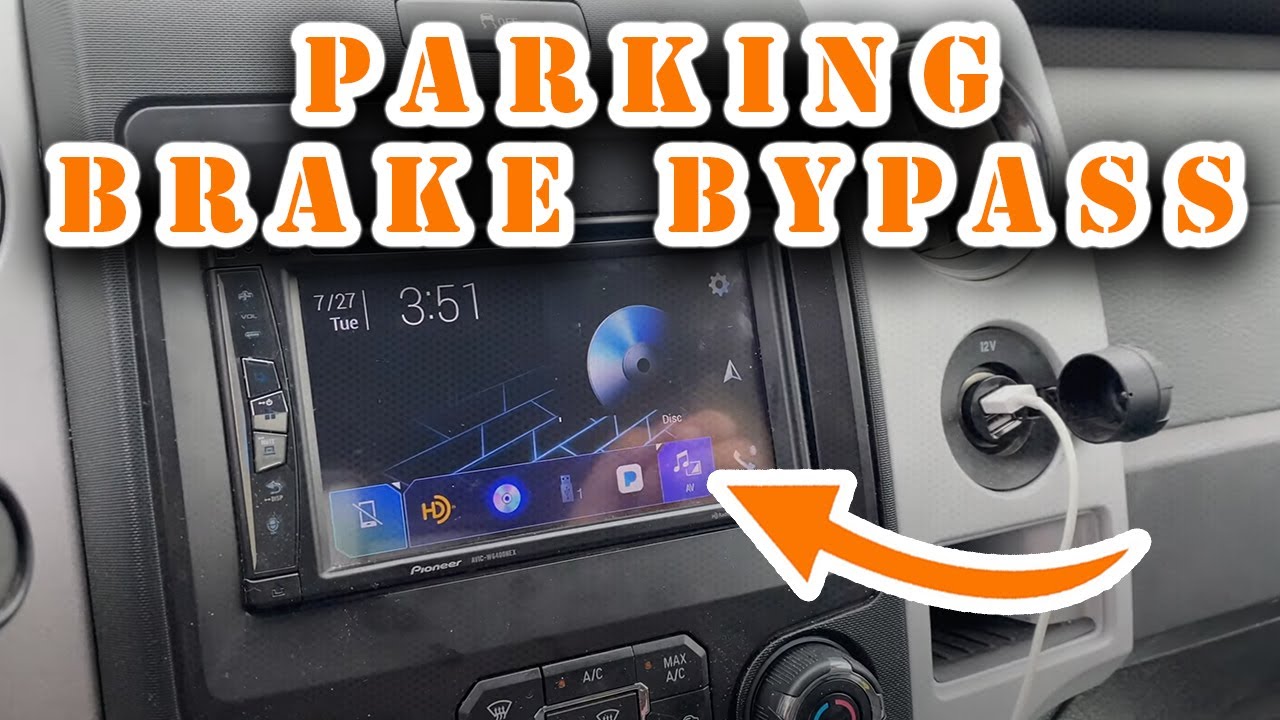 Pioneer Radio 1 Minute Parking Brake Bypass Without Wiring YouTube