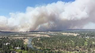 Old Trails Fire Spokane SPREADING FAST
