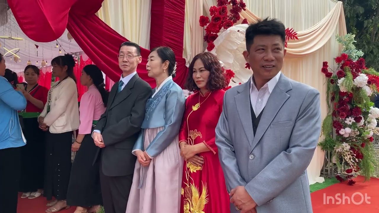 Lễ vu quy: Lò Hồng Vân + Kim Myung Min, bản Chiềng Chăn, xã Lê Lợi, tỉnh Lai Châu…