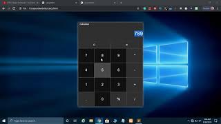 Build Windows 10 Calculator in JavaScript