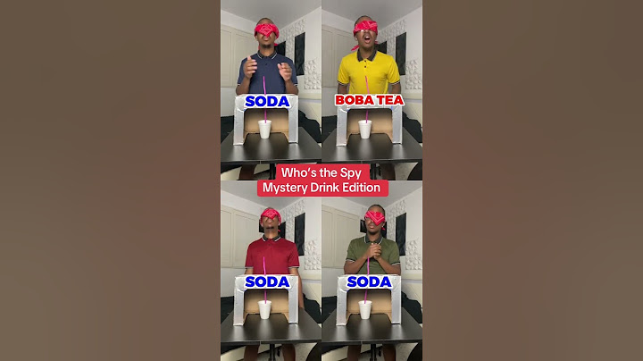 What’s the mystery drink? #weplay #funny