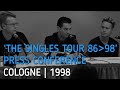 Depeche Mode | The Singles Tour 86-98 - Press Conference | Cologne 1998 (TV raw material)