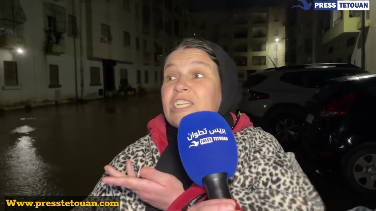 خطر يهدد الساكنة داخل مجمع سكني بحي كويلما تطوان