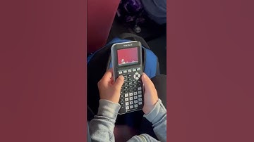 playing geometry dash on calculator😂😂😂