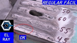 Cómo REGULAR LA MÁQUINA DE SOLDAR, amperaje cualquier material y electrodo Cómo REGULAR LA MÁQUINA DE SOLDAR, amperaje cualquier material y electrodo