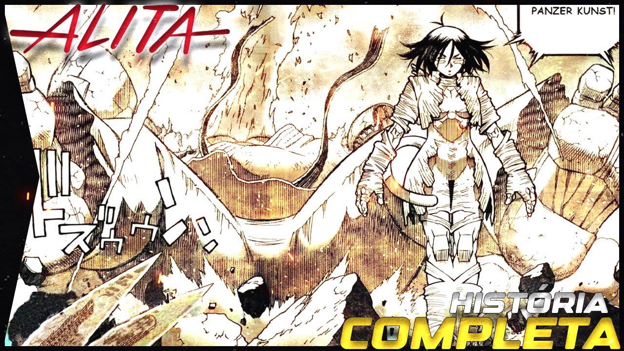 ALITA ANJO DE COMBATE #102 - HISTÓRIA COMPLETA DO MANGÁ | GUNNM LAST