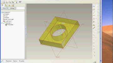 PRO-E ,,,,,DRAFTING VIDEO 2,,,, PROPER DRAFTING,,,,