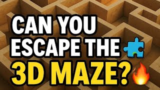"Can You Escape the 3D Maze🧩🔥 screenshot 3