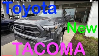 New Toyota Tacoma 2024 $37K