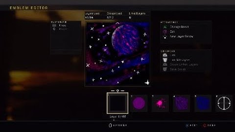 Call of Duty BO4 Galaxy Emblem Tutorial