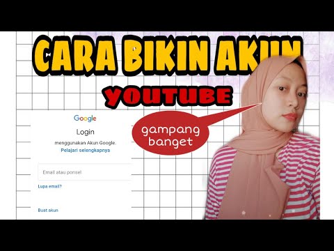 Cara bikin akun youtube #akun#youtube#mudah#banget - YouTube