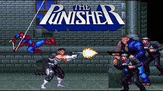 Spider-Man in the Punisher Arcade Game
