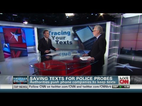 Police tracing your texts