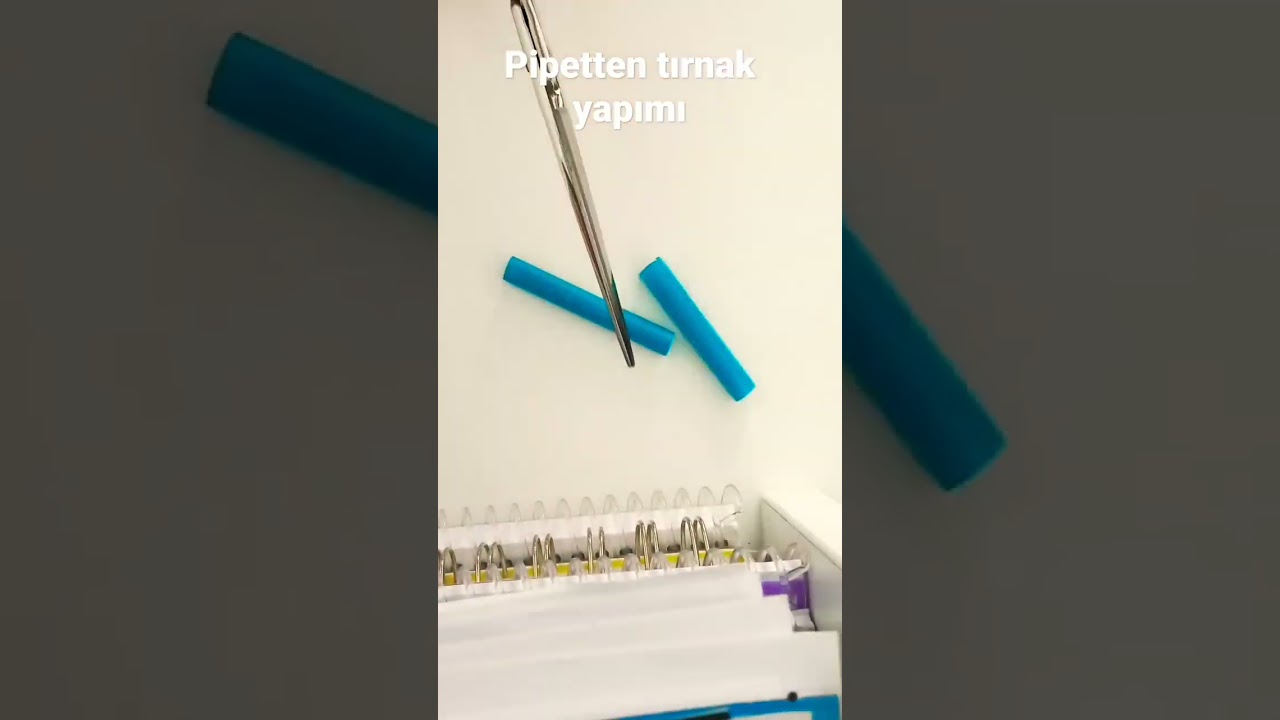 pipetten tırnak yapımı 