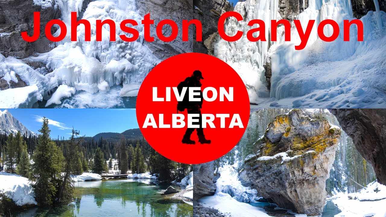 We Found the SECRET CAVE: Hiking Johnston Canyon 