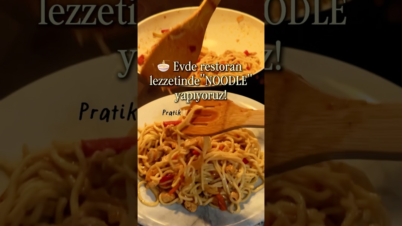 Ev Yapımı Tavuklu Noodle Nasıl Yapılır? Bol Soslu En Kolay Tarif 😋 #noodle #tarif #pratiktarifler Ev Yapımı Tavuklu Noodle Nasıl Yapılır? Bol Soslu En Kolay Tarif 😋 #noodle #tarif #pratiktarifler