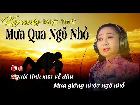 Mưa Qua Ngõ Nhỏ - Ha Phương ❤️