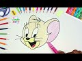 Drawing jerry face  easy art and drawing for kids