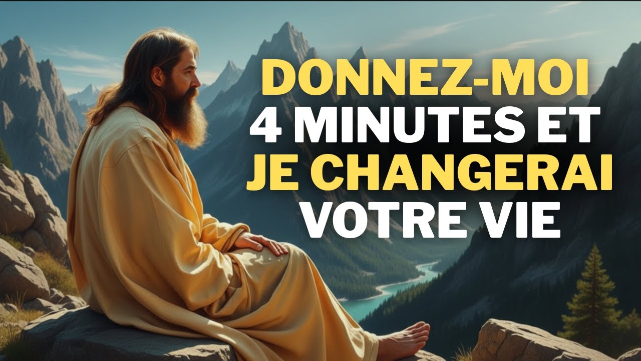 DIEU DIT : CE QUE VOUS ENTENDREZ AUJOURD’HUI CHANGERA VOTRE VIE À JAMAIS