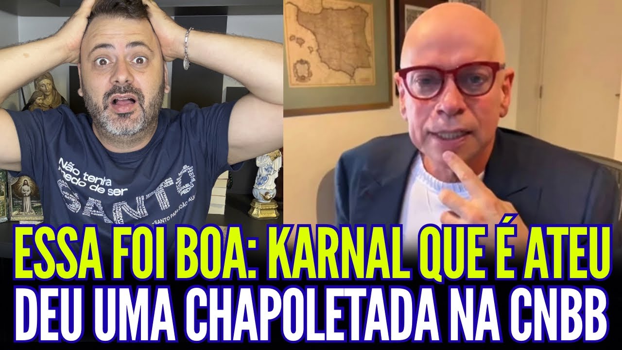 ESSA FOI BOA: KARNAL DEU UMA AULA UMA INVERTIDA NA CNBB!!