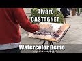 ALVARO CASTAGNET WATERCOLOR DEMO (a part of EPC Art Course) 06