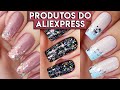 FOLHAS PRATA, PÓ HOLOGRÁFICO, DUOCHROME e GLITTER SOLTO | PRODUTOS para UNHAS do ALIEXPRESS Parte 3