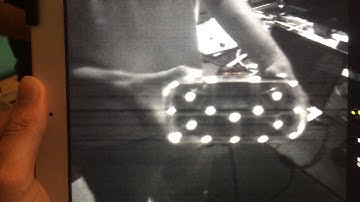 Oculus DK2 Positional Tracker Revealed in Infrared by Structure Sensor