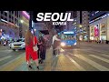 [4K] Walking in Gangnam club street Lunar New Year holiday - Walking tour SEOUL 2022