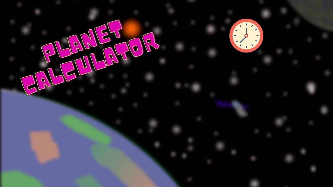 Pluto time calculator