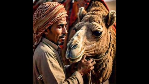 Man help poor Camel |#ai man helped accident emotional camel#helping #youtubeshorts #viralvideo help