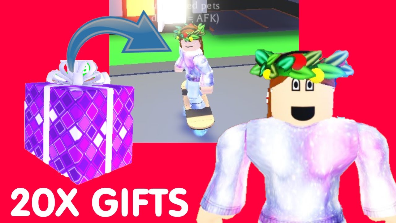 Opening 20 Small gifts (LEGENDARY HOVERBOARD?!) *ROBLOX ADOPT ME* YouTube