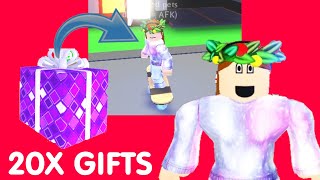 Opening 20 Small gifts (LEGENDARY HOVERBOARD) *ROBLOX ADOPT ME*