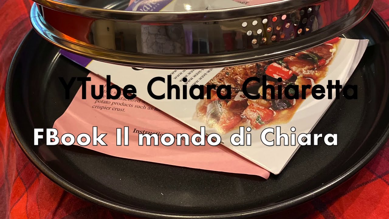 LE RECENSIONI DI CHIARA: NUOVO PIATTO CRISP CON TAPPO PARASCHIZZI - YouTube