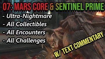 Doom Eternal - 100% Ultra Nightmare: Mars Core & Sentinel Prime