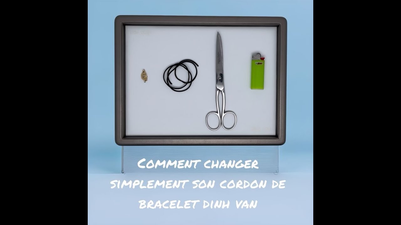 Comment changer son cordon de bracelet Dinh Van - YouTube