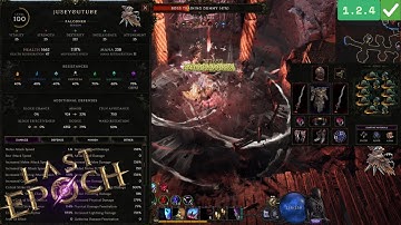 2 Second Boss Dummy - Sync Strike 5 Shadow MA Dive Bomb + Bleed Falconer 400m+ Crits - Last Epoch S2